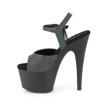 Cargar imagen en el visor de la galería, Tacones Pleaser ADORE-709REFL Verde Reflective Negro
