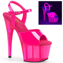 Cargar imagen en el visor de la galería, Tacones Pleaser ADORE-709UVT Neon H. Rosa
