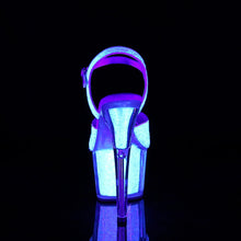 Cargar imagen en el visor de la galería, Tacones Pleaser ADORE-710UVG Neon Opal Purpurina
