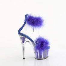 Cargar imagen en el visor de la galería, Tacones Pleaser ADORE-724F Transparente Royal Azul
