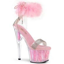 Cargar imagen en el visor de la galería, Tacones Pleaser ADORE-727F Transparente B. Rosa
