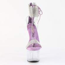 Carregar imagem no visualizador da galeria, Sapatos de salto alto Pleaser ADORE-727RS - Transparente-lavanda / Transparente
