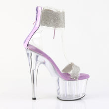 Carregar imagem no visualizador da galeria, Sapatos de salto alto Pleaser ADORE-727RS - Transparente-lavanda / Transparente
