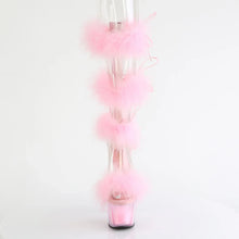 Cargar imagen en el visor de la galería, Tacones Pleaser ADORE-728F Transparente B. Rosa
