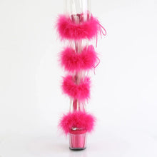 Cargar imagen en el visor de la galería, Tacones Pleaser ADORE-728F Transparente H. Rosa
