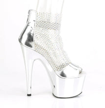 Cargar imagen en el visor de la galería, Tacones Pleaser ADORE-765RM Plata Pu Cromo
