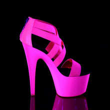 Cargar imagen en el visor de la galería, Tacones Pleaser ADORE-769UV Neon H. Rosa
