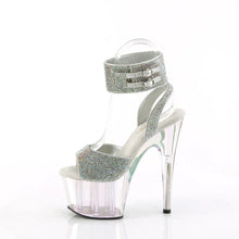 Cargar imagen en el visor de la galería, Tacones Pleaser ADORE-791HTRS Plata Holo Tinted
