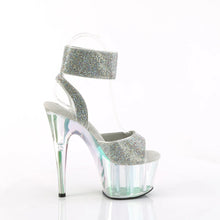 Cargar imagen en el visor de la galería, Tacones Pleaser ADORE-791HTRS Plata Holo Tinted
