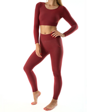 Load image into Gallery viewer, Adriana velvet Dragonfly leggings
