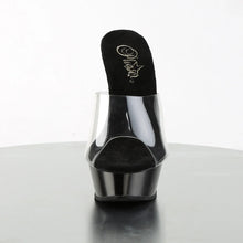 Cargar imagen en el visor de la galería, Tacones Pleaser ALLURE-601 Transparente Negro
