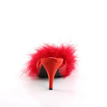 Cargar imagen en el visor de la galería, Tacones Fabulicious AMOUR-03 Rojo Pu Fur
