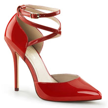 Cargar imagen en el visor de la galería, Zapatos Pleaser AMUSE-25 Rojo Charol
