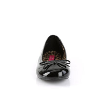 Load image into Gallery viewer, Tacones Pleaser Pink Label ANNA-01 Negro Charol
