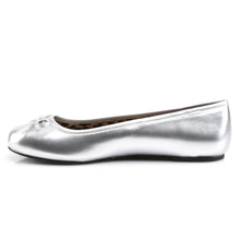 Load image into Gallery viewer, Tacones Pleaser Pink Label ANNA-01 Plata Met. Pu
