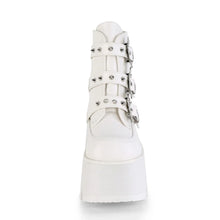 Load image into Gallery viewer, Botines Demonia ASHES-55 Blanco Piel vegana
