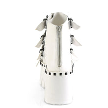 Load image into Gallery viewer, Botines Demonia ASHES-70 Blanco Piel vegana
