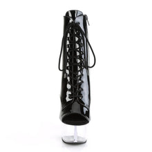 Carregar imagem no visualizador da galeria, Tacones Pleaser ASPIRE-1021 Negro Charol Transparente
