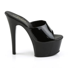 Carregar imagem no visualizador da galeria, Tacones Pleaser ASPIRE-601 Negro Charol
