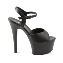 Cargar imagen en el visor de la galería, Tacones Pleaser ASPIRE-609 Negro Piel Sintética
