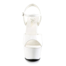 Carregar imagem no visualizador da galeria, Tacones Pleaser ASPIRE-609 Blanco Charol

