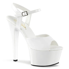 Carregar imagem no visualizador da galeria, Tacones Pleaser ASPIRE-609 Blanco Charol

