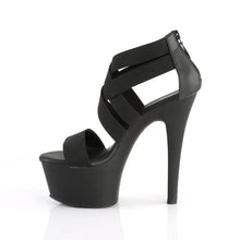 Cargar imagen en el visor de la galería, Tacones Pleaser ASPIRE-669 Negro Elastic Band
