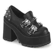 Load image into Gallery viewer, Zapatos con plataforma Demonia ASSAULT-38 Negro Piel vegana
