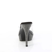 Load image into Gallery viewer, Fabulicious ATHENA-501 Heels - Clear / Black
