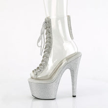 Load image into Gallery viewer, Tacones Pleaser BEJEWELED-1016C-2-7 Transparente Plata
