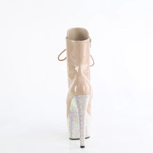 Load image into Gallery viewer, Tacones Pleaser BEJEWELED-1020-7 Nude Holo Charol
