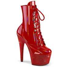 Load image into Gallery viewer, Tacones Pleaser BEJEWELED-1020-7 Rojo Holo Charol
