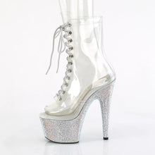 Load image into Gallery viewer, Tacones Pleaser BEJEWELED-1021C-7 Transparente Plata
