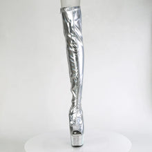 Load image into Gallery viewer, Tacones Pleaser BEJEWELED-3011-7 Plata Str Holo
