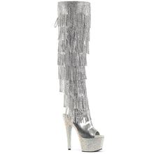 Load image into Gallery viewer, Tacones Pleaser BEJEWELED-3019RSF-7 Plata Pu
