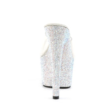 Load image into Gallery viewer, Tacones Pleaser BEJEWELED-701DM Transparente Plata
