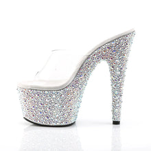 Load image into Gallery viewer, Tacones Pleaser BEJEWELED-701MS Transparente Plata
