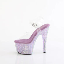 Load image into Gallery viewer, Tacones Pleaser BEJEWELED-708RRS Transparente Lavanda
