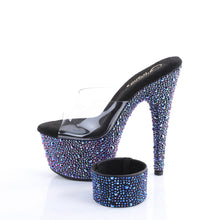 Carregar imagem no visualizador da galeria, Sapatos de salto Pleaser BEJEWELED-712MS - Transparente / Strass preto
