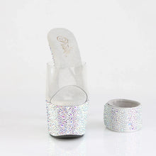Load image into Gallery viewer, Tacones Pleaser BEJEWELED-712MS Transparente Plata
