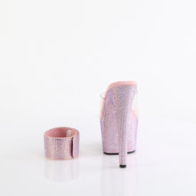 Carregar imagem no visualizador da galeria, Sapatos de salto alto Pleaser BEJEWELED-712RS - Transparente / Strass multicolor rosa
