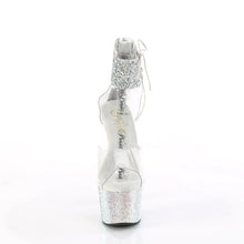 Load image into Gallery viewer, Tacones Pleaser BEJEWELED-724RS-02 Transparente Plata
