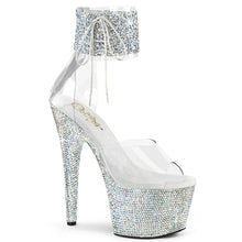 Load image into Gallery viewer, Tacones Pleaser BEJEWELED-724RS-02 Transparente Plata
