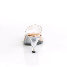 Cargar imagen en el visor de la galería, Tacones Fabulicious BELLE-301 Transparente Oro Rosa
