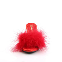 Load image into Gallery viewer, Tacones Fabulicious BELLE-301F Rojo Pu Fur
