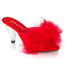 Load image into Gallery viewer, Tacones Fabulicious BELLE-301F Rojo Pu Fur
