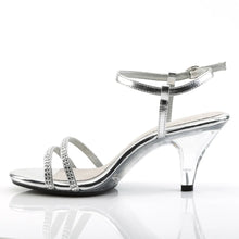 Cargar imagen en el visor de la galería, Tacones Fabulicious BELLE-316 Plata Pu Transparente
