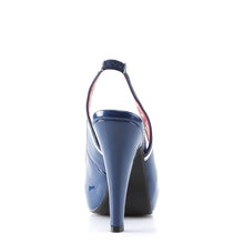 Load image into Gallery viewer, Tacones Pin Up Couture BETTIE-05 Navy Azul Charol
