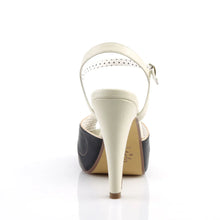 Load image into Gallery viewer, Tacones Pin Up Couture BETTIE-27 Crema Piel Sintética
