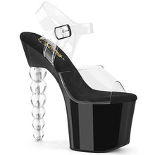 Carregar imagem no visualizador da galeria, Tacones Pleaser BLISS-708 Transparente Negro
